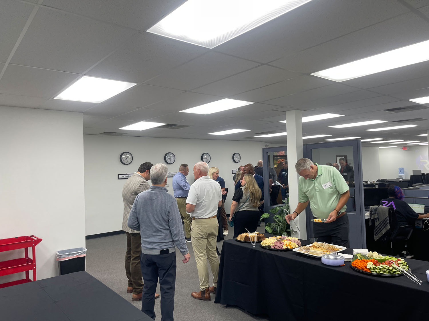 RA Detroit facility ribbon cutting and October 2023 DCPHC chapter meeting