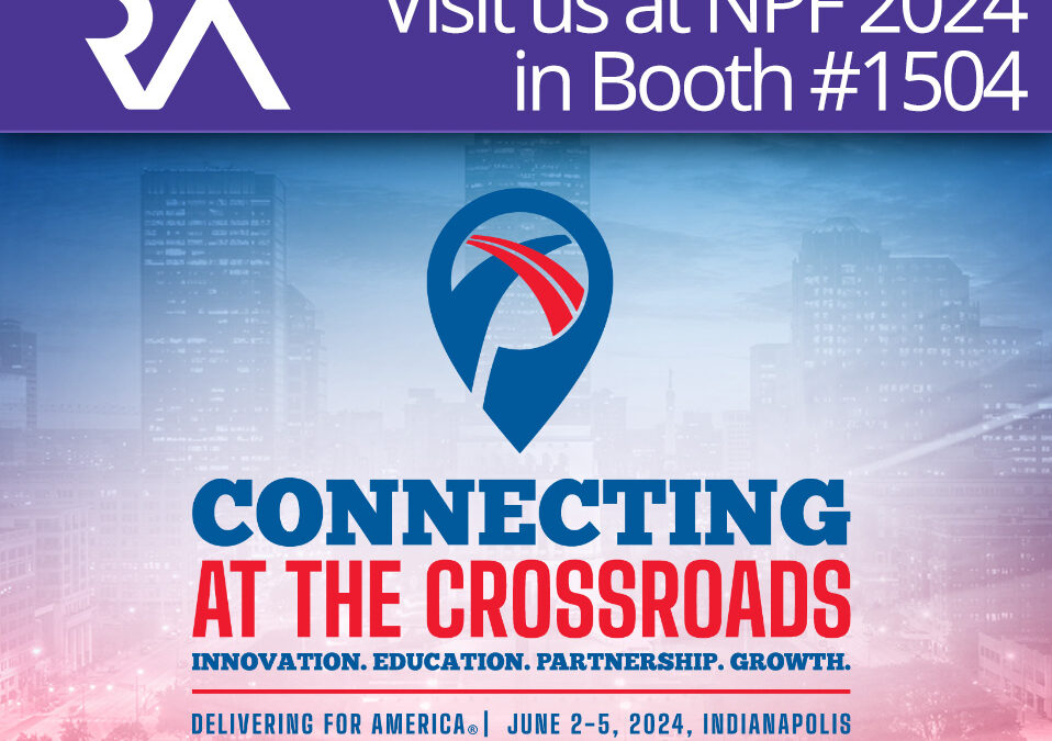 Visit RA at the National Postal Forum June 2-4 in Booth 1504